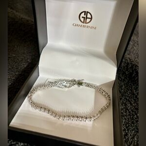 Giani Bernini Sparkling Sterling Silver Tennis Bracelet